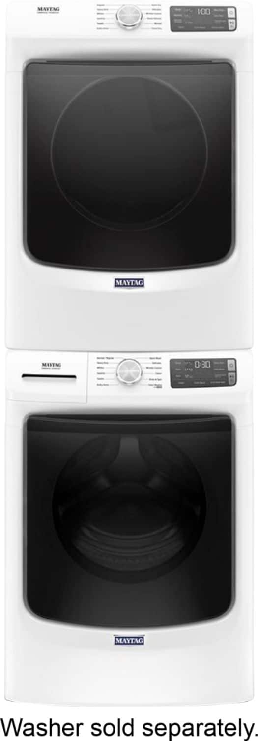 Maytag MED6630HW 7.3 Cu. Ft Dryer Steam ENERGY STAR White - Image 7