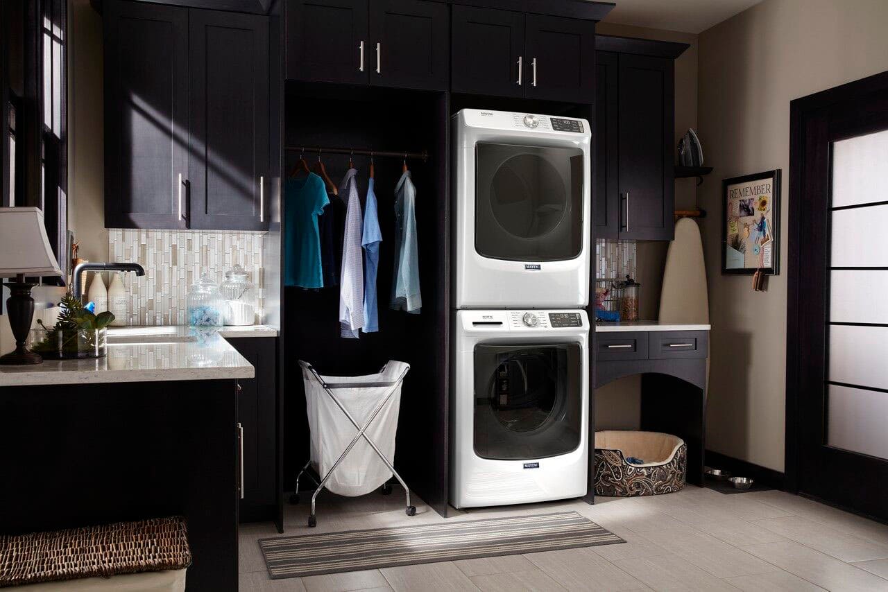 Maytag MED6630HW 7.3 Cu. Ft Dryer Steam ENERGY STAR White - Image 14