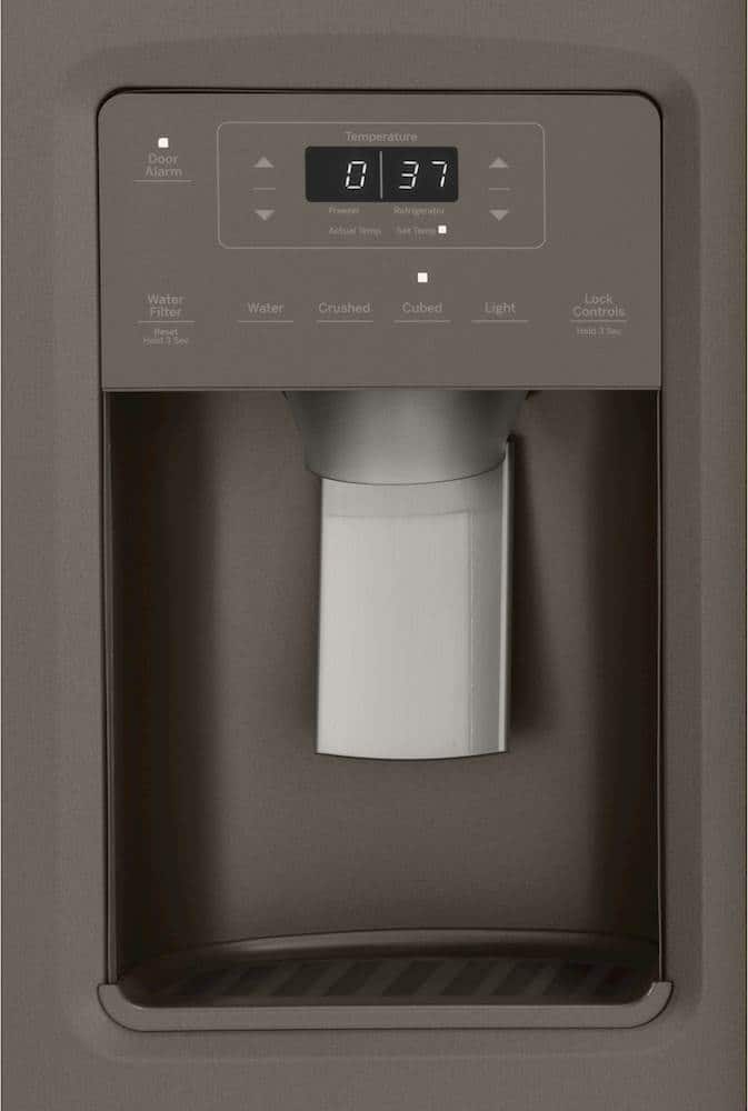 GE GZS22IMNES 21.8 Cu. Ft SidebySide ENERGY STAR Slate - Image 3