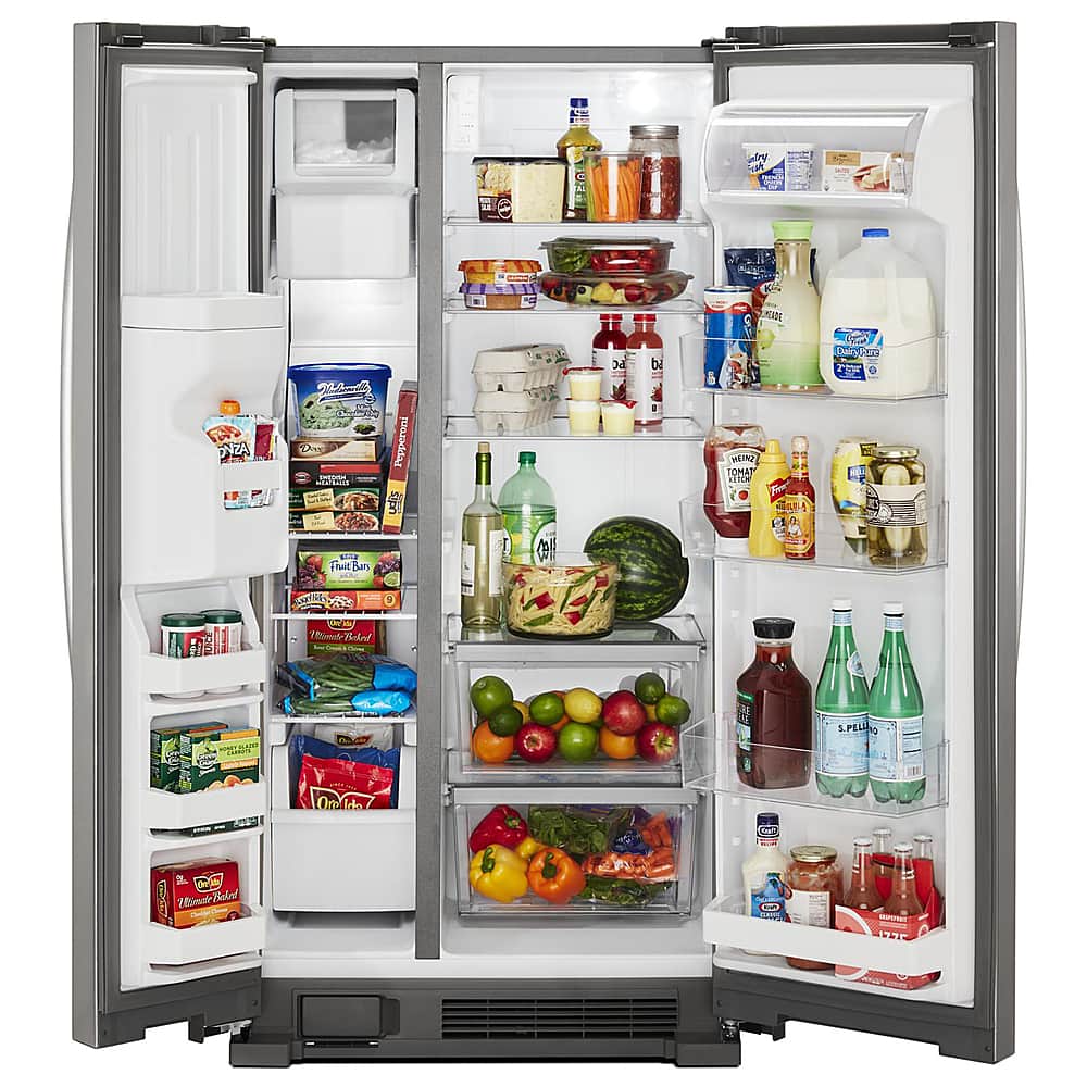 Whirlpool WRS315SDHM 24.6 Cu. Ft 36" Side-by-Side Refrigerator ENERGY STAR - Image 3