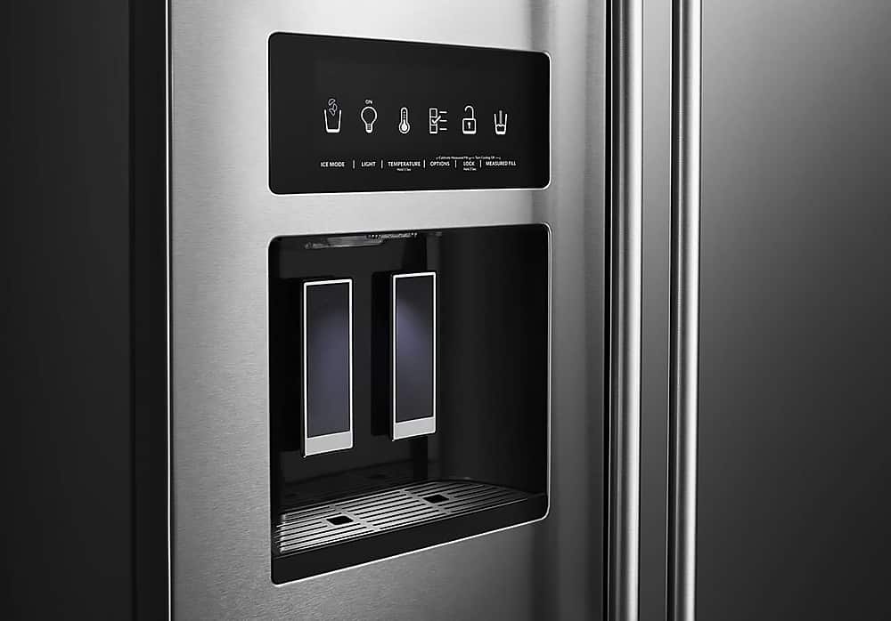 KitchenAid KRSF705HPS 24.8 Cu. Ft Refrigerator Side by Side ENERGY STAR - Image 4