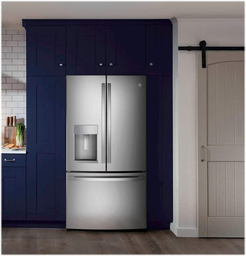 GE GFE28GYNFS 27.7 Cu. Ft French Door ENERGY STAR Stainless Steel - Image 5