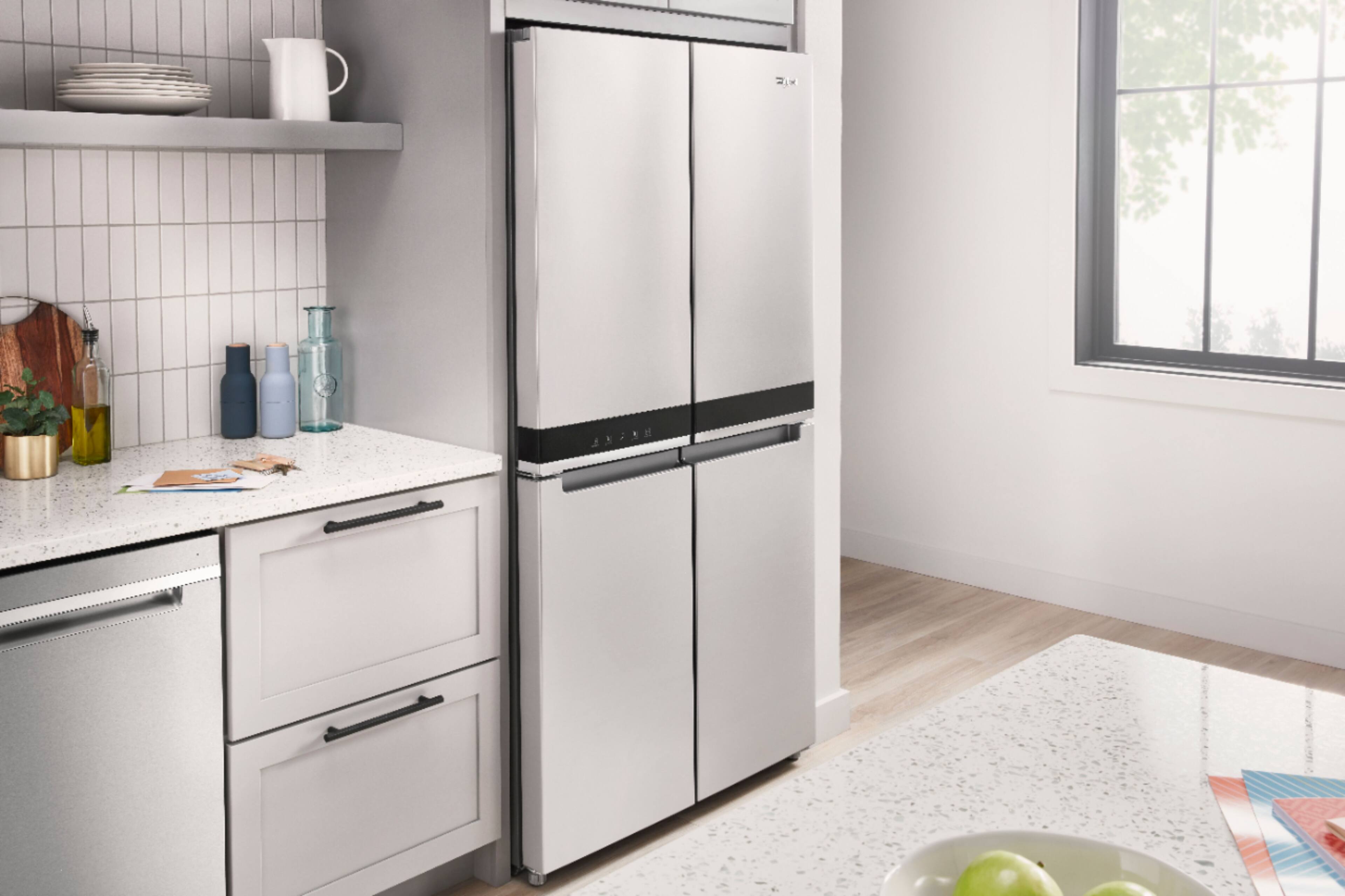 Whirlpool WRQA59CNKZ 19.4 Cu. Ft 4-Door French Door Counter-Depth Refrigerator - Image 9