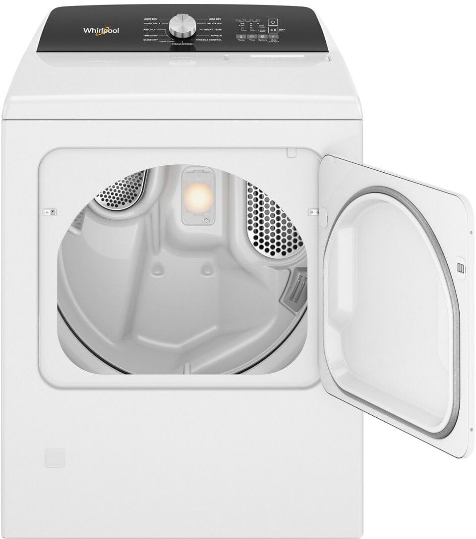 Whirlpool WGD5050LW 7.0 Cu. Ft Dryer Steam ENERGY STAR White - Image 2