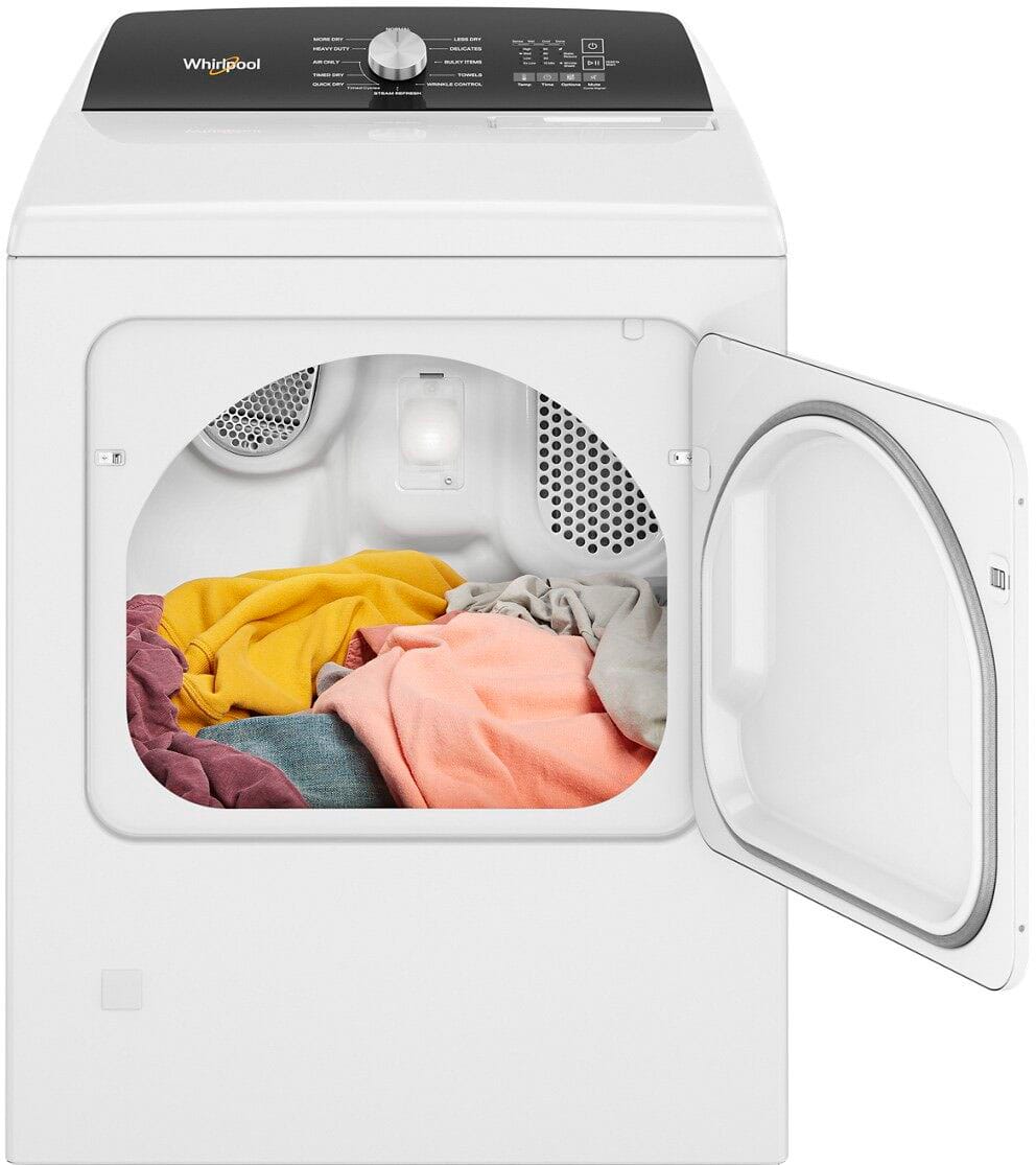 Whirlpool WGD5050LW 7.0 Cu. Ft Dryer Steam ENERGY STAR White - Image 3