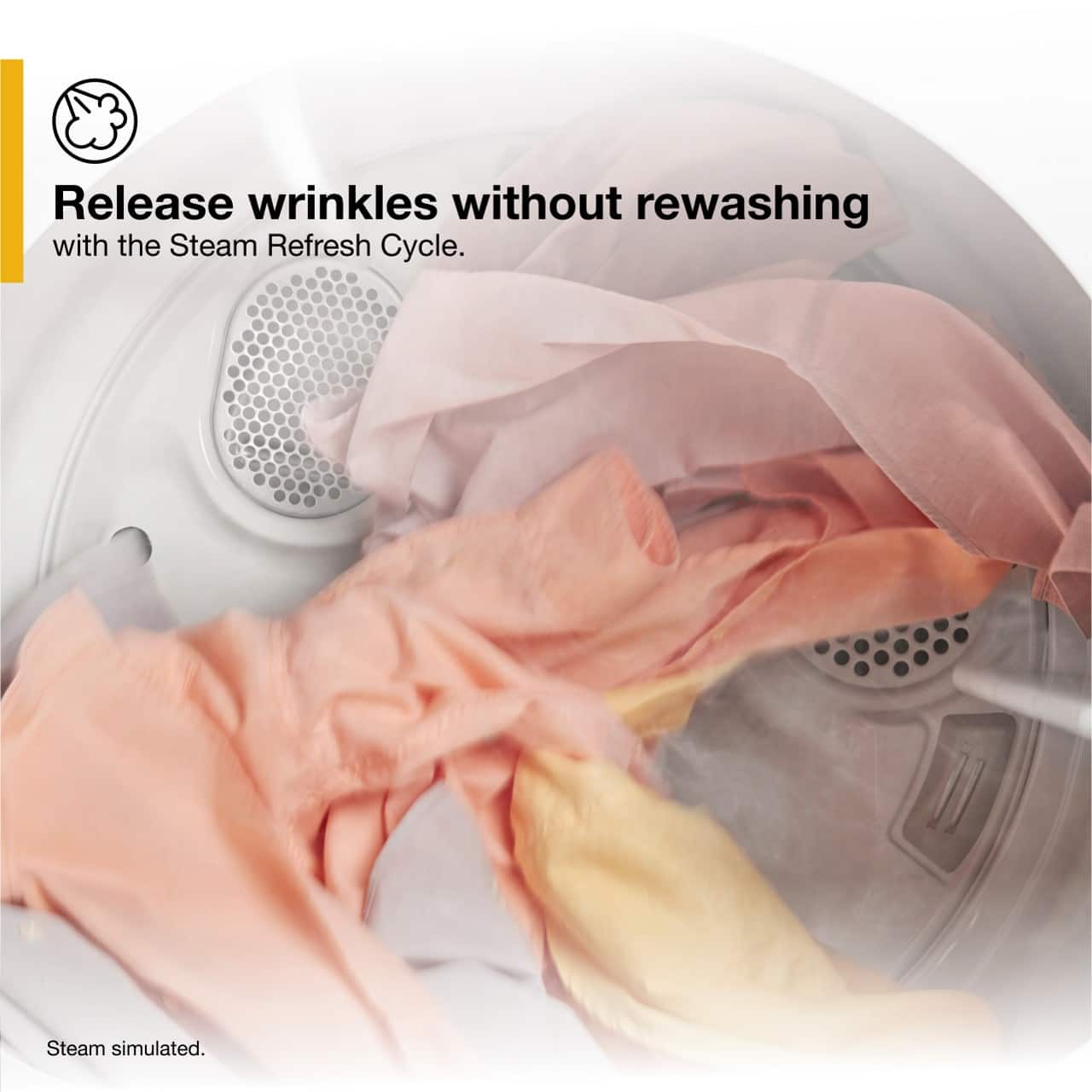 Whirlpool WGD5050LW 7.0 Cu. Ft Dryer Steam ENERGY STAR White - Image 6