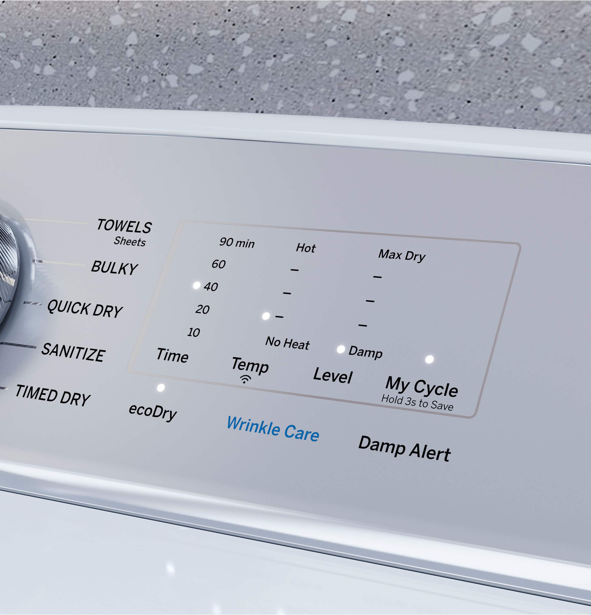 GE Profile PTD60GBSRWS 7.4 Cu. Ft Dryer Smart ENERGY STAR White - Image 15