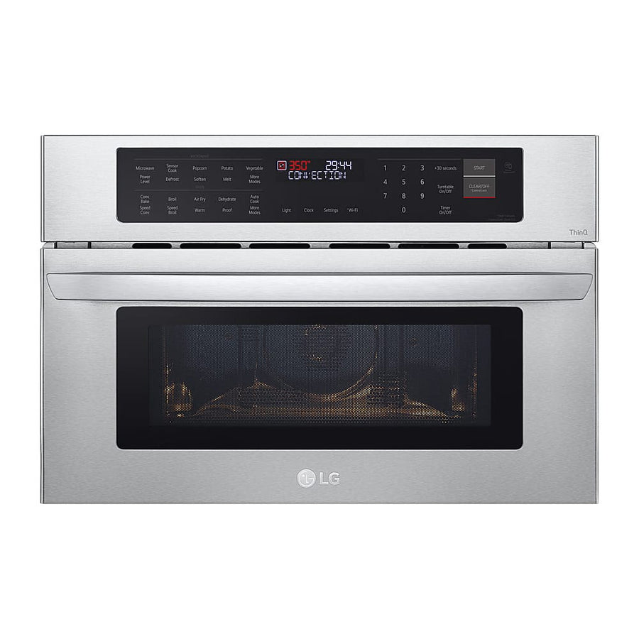 LG MZBZ1715S 1.7 Cu. Ft Microwave BuiltIn Convection Stainless Steel - Image 1