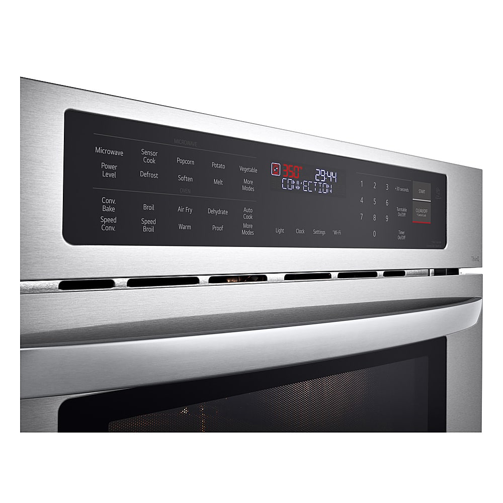 LG MZBZ1715S 1.7 Cu. Ft Microwave BuiltIn Convection Stainless Steel - Image 7