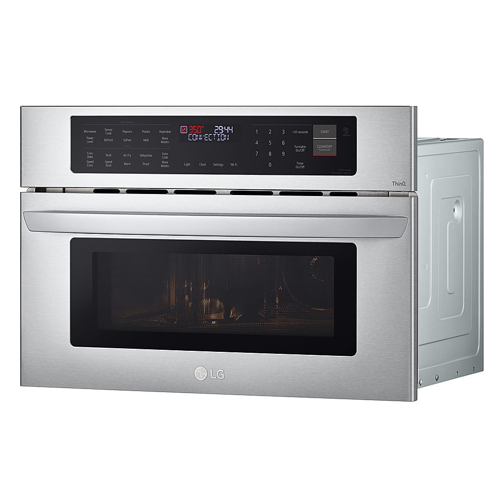 LG MZBZ1715S 1.7 Cu. Ft Microwave BuiltIn Convection Stainless Steel - Image 4