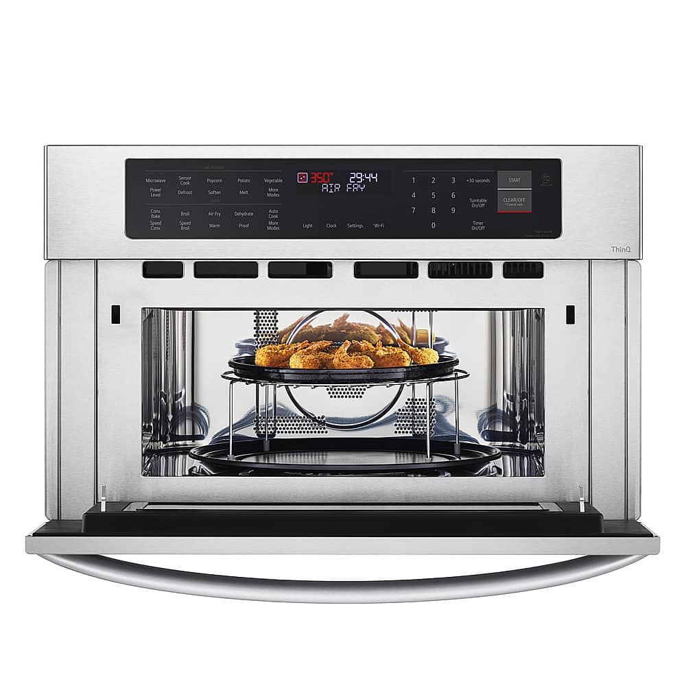 LG MZBZ1715S 1.7 Cu. Ft Microwave BuiltIn Convection Stainless Steel - Image 10