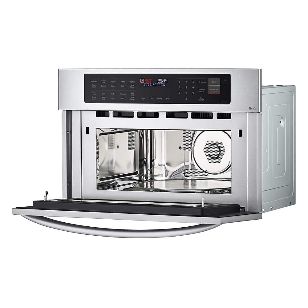 LG MZBZ1715S 1.7 Cu. Ft Microwave BuiltIn Convection Stainless Steel - Image 3