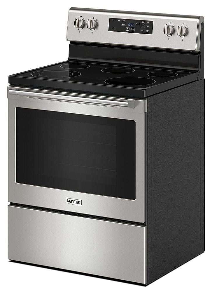 Maytag MER4800PZ 5.3 Cu. Ft Electric Range Freestanding Steam ENERGY STAR - Image 2