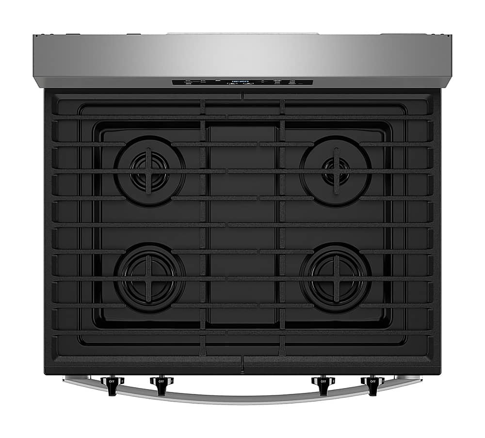Whirlpool WFGS3530RS 5.3 Cu. Ft Range Cooktop Freestanding Stainless Steel - Image 5