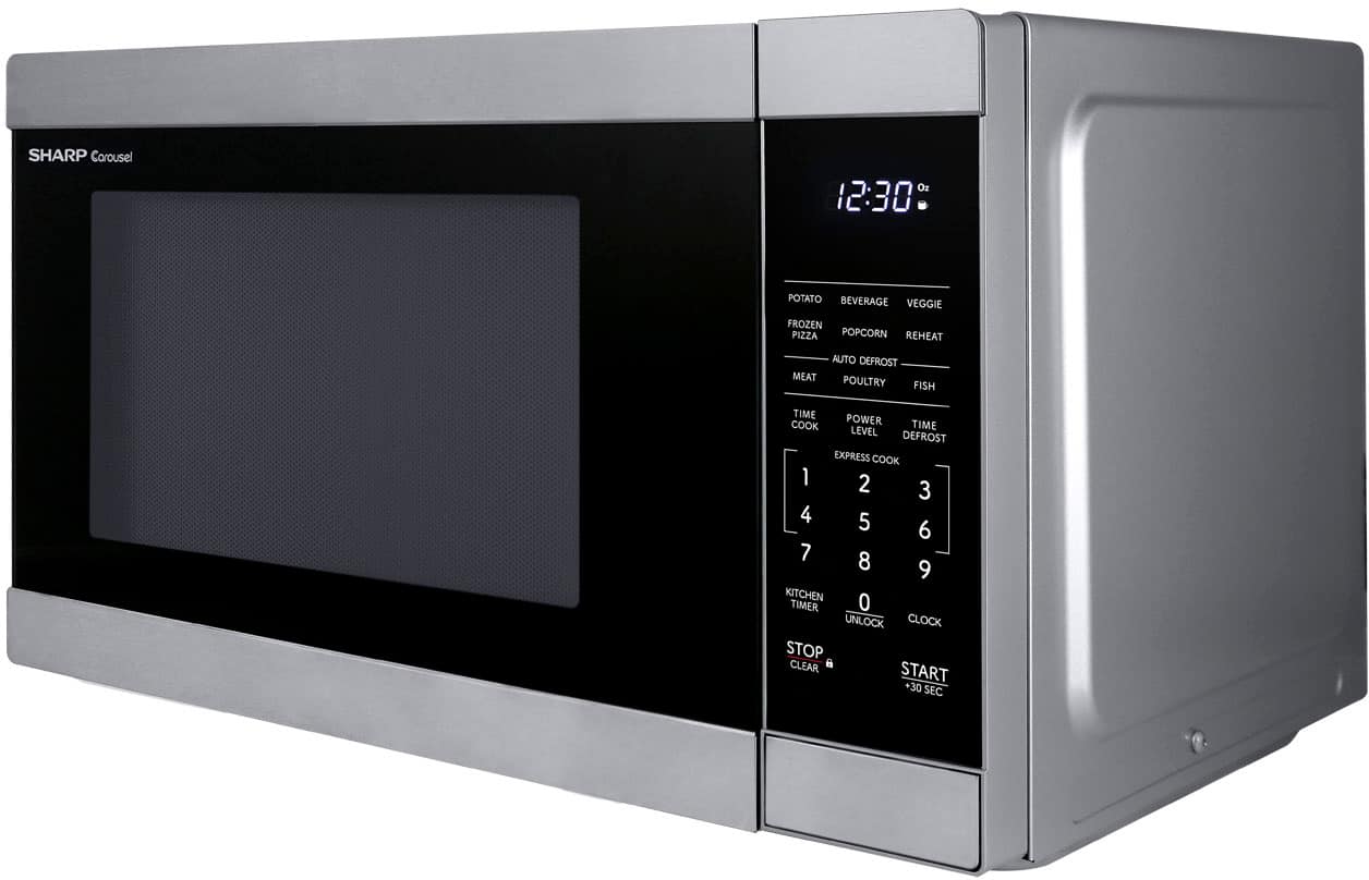 Sharp SMC1162KS 1.1 cu. ft Microwave Stainless - Image 3