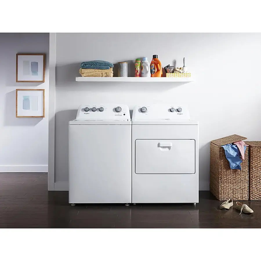 Whirlpool WTW4855HW 3.8 Cu. Ft. 12-Cycle Top-Loading Washer - White