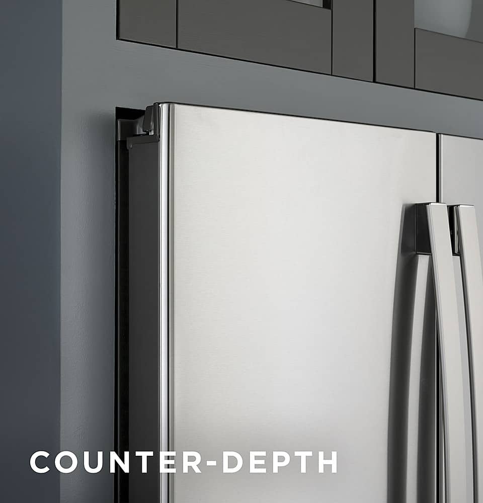 GE GWE22JYMFS 21.9 Cu. Ft French Door ENERGY STAR Stainless Steel - Image 5