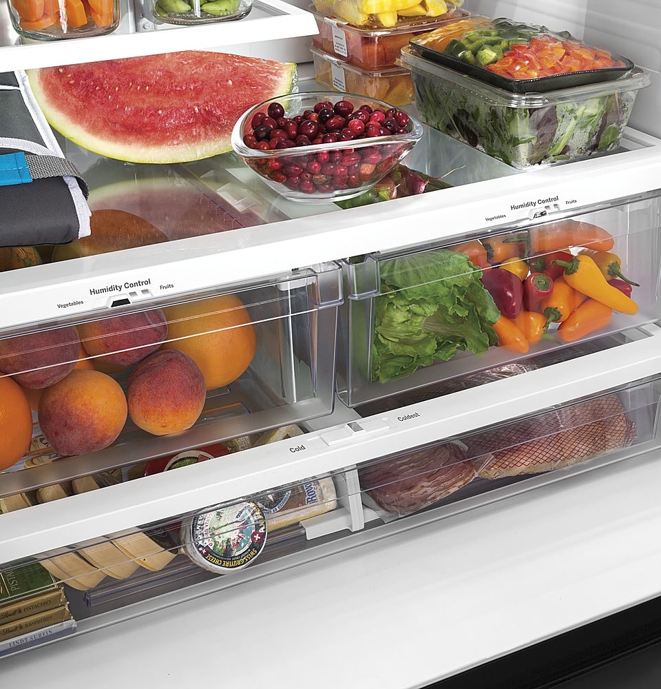 GE GWE22JYMFS 21.9 Cu. Ft French Door ENERGY STAR Stainless Steel - Image 8