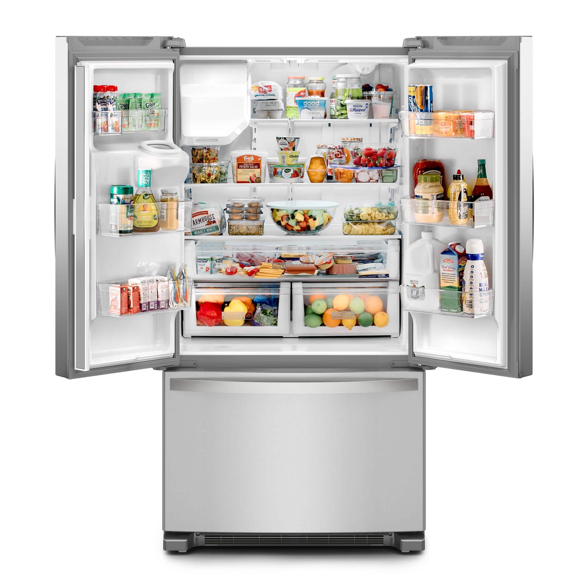 Whirlpool WRFF3436RZ 24.7 Cu. Ft Refrigerator French Door ENERGY STAR - Image 2