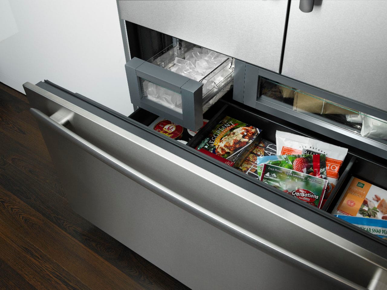 JennAir JF42NXFXDE 24.2 Cu. Ft French Door Refrigerator, Custom Panel Ready - Image 7