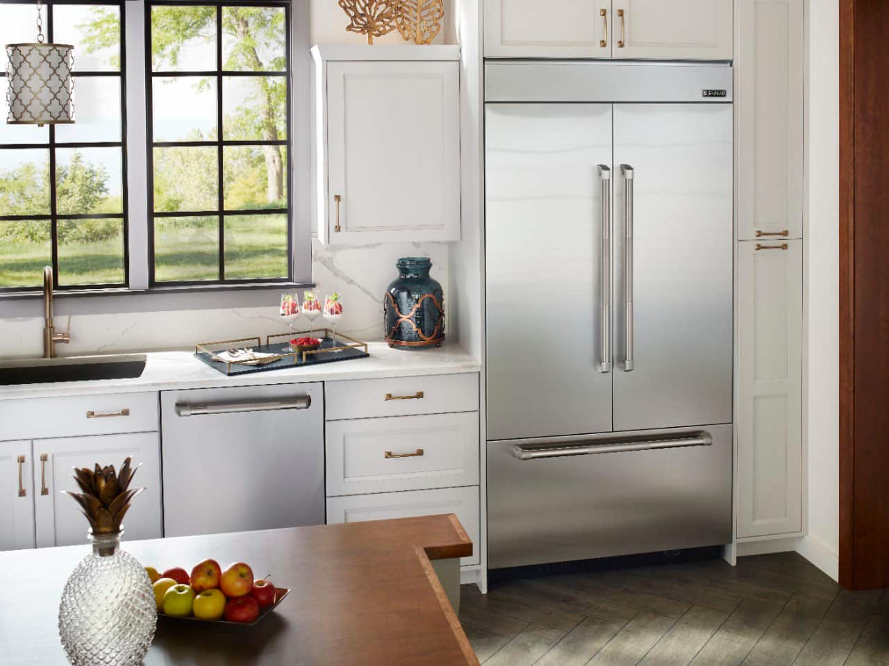 JennAir JF42NXFXDE 24.2 Cu. Ft French Door Refrigerator, Custom Panel Ready - Image 8