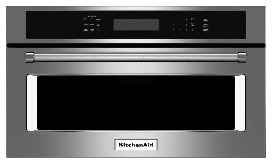 KitchenAid KMBP107ESS 1.4 Cu. Ft Microwave BuiltIn Stainless steel - Image 1