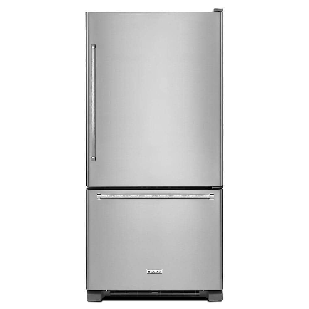 KitchenAid KRBR109ESS 19 Cu. Ft 30" Bottom-Freezer Refrigerator, ENERGY STAR - Image 1