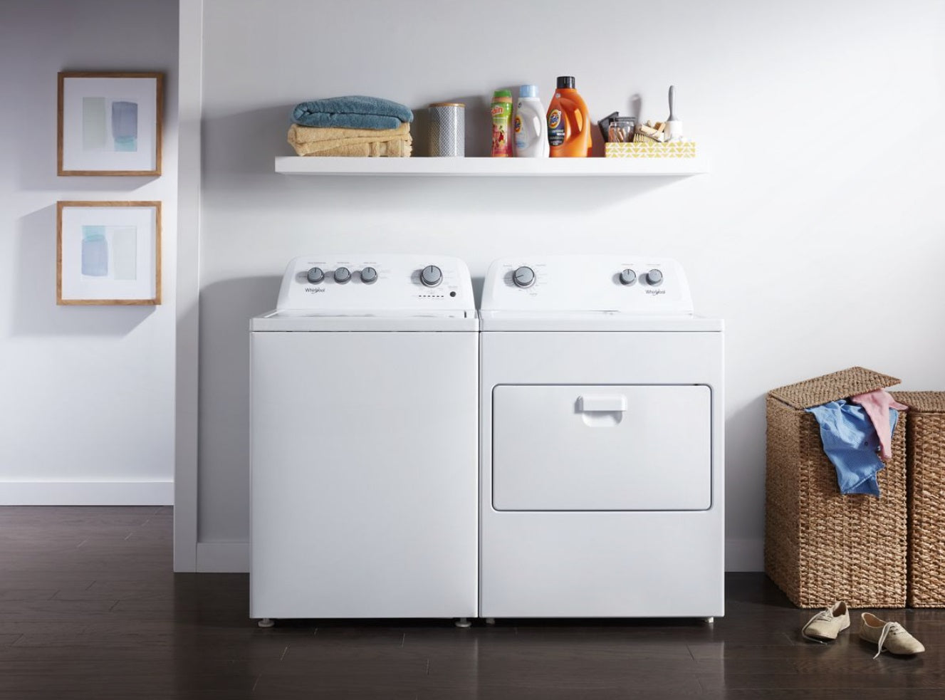 Whirlpool WGD4850HW 7.0 cu. ft. Front Load Gas Dryer with AutoDry™ Drying System