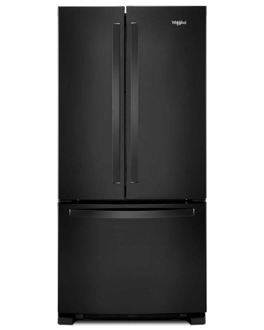 Whirlpool WRFF5333PB 22 cu. ft 33" French Door Refrigerator ENERGY STAR Black - Image 1