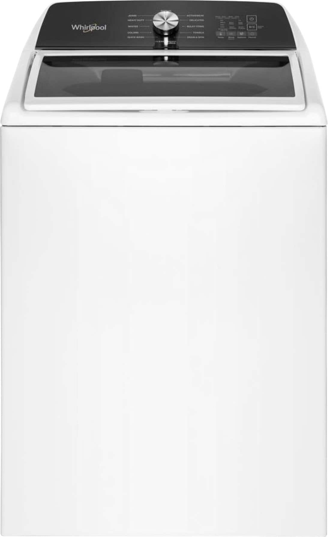 Whirlpool WTW5020SW 4.6 Cu. Ft Washer Top Load Builtin ENERGY STAR White - Image 1