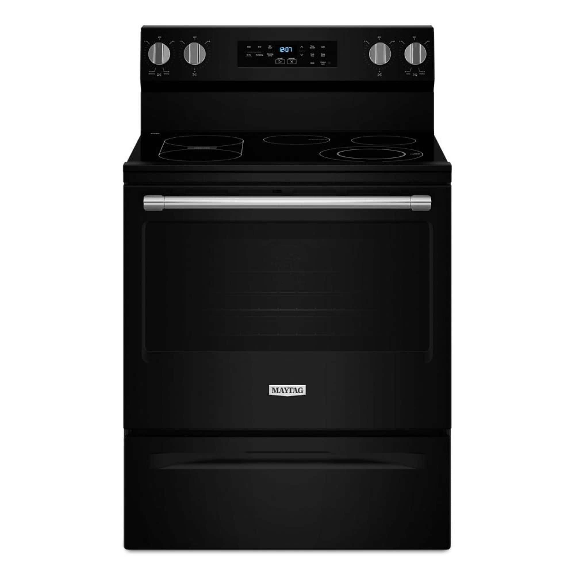 Maytag MFES6030RB 5.3 cu. ft 30" Electric Range ENERGY STAR Black - Image 1