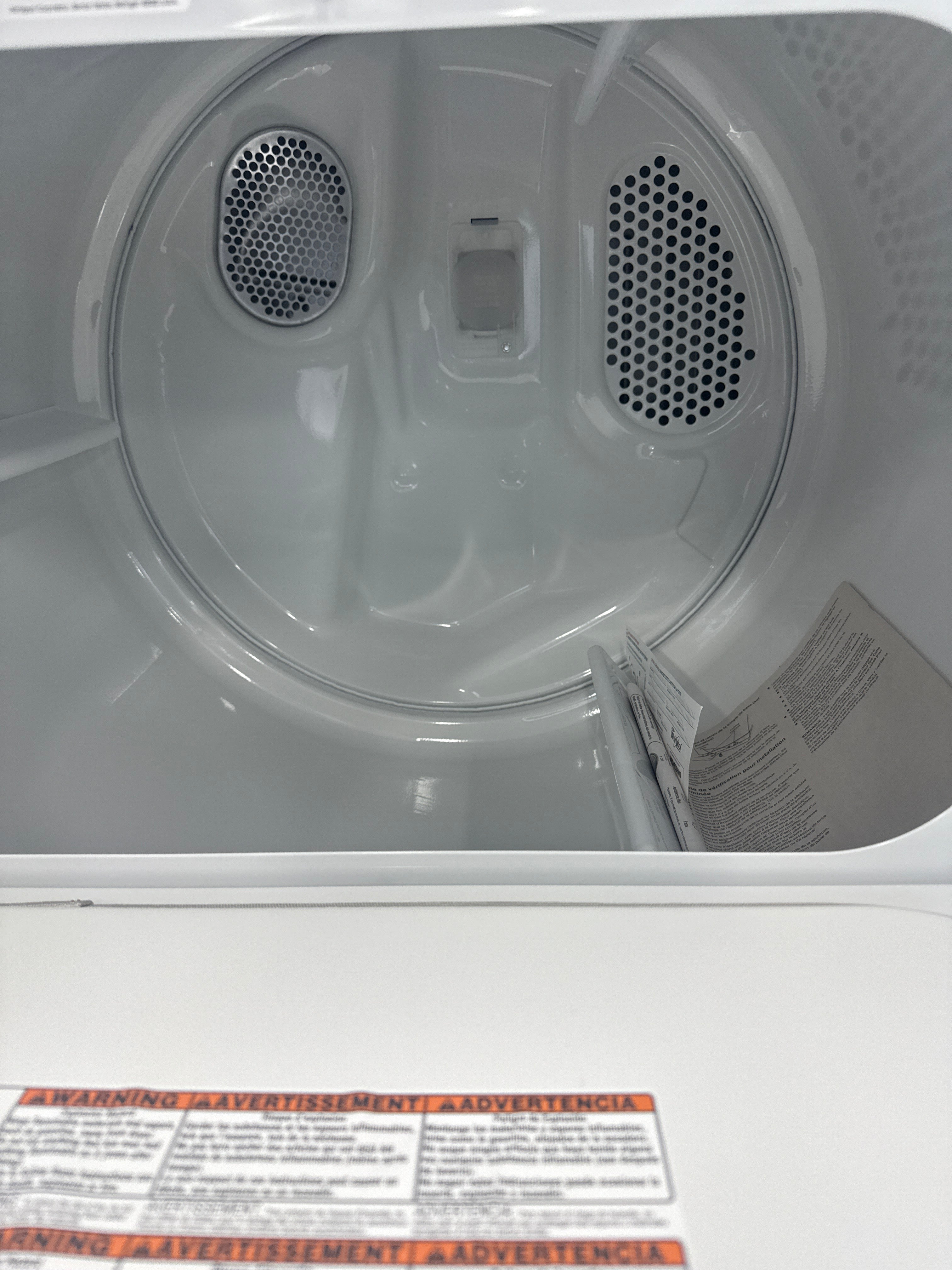 Whirlpool WED4950HW 7 Cu. Ft Electric Dryer ENERGY STAR White