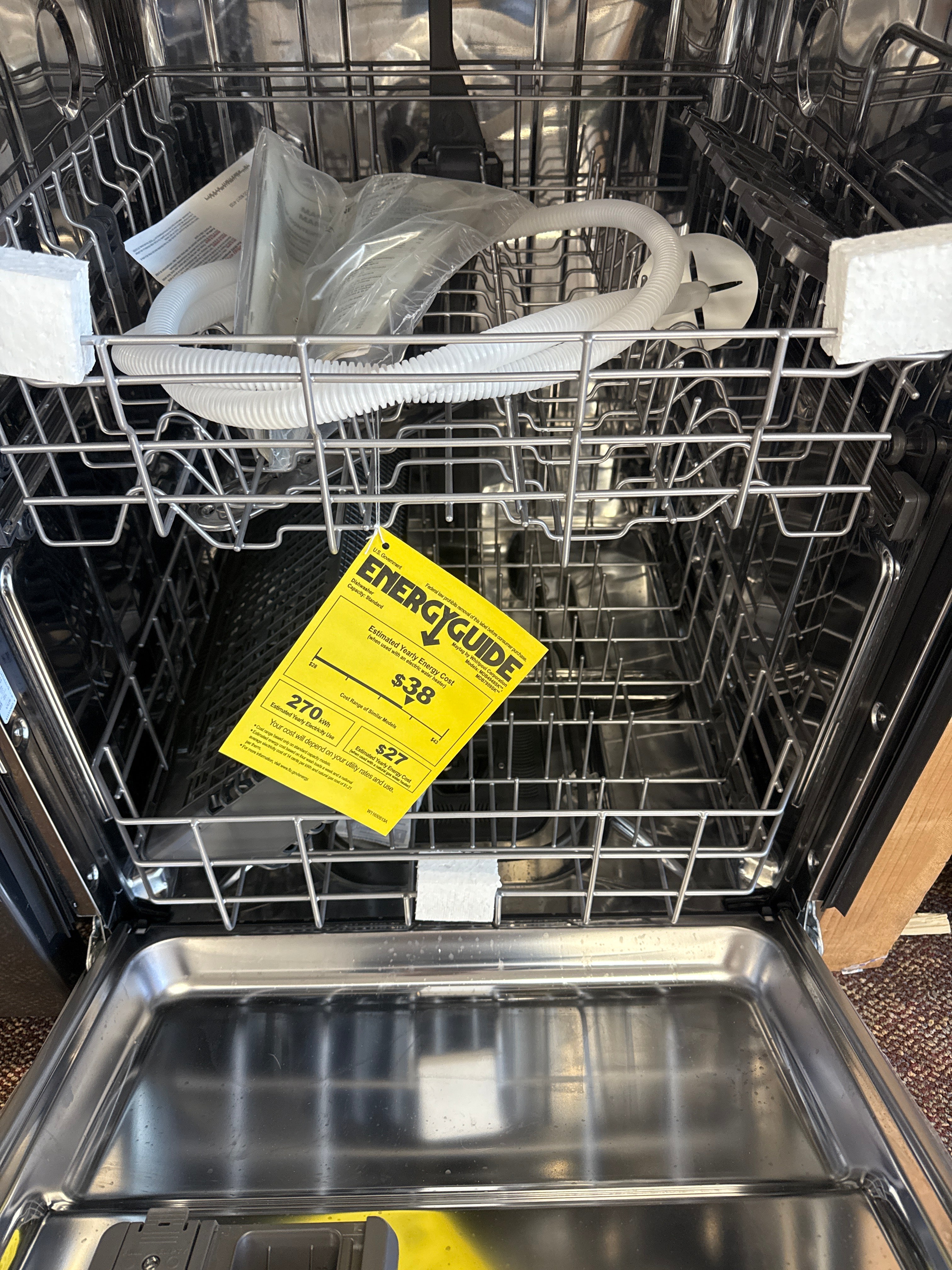 Maytag MDB4949SKZ 24" Dishwasher Built In ENERGY STAR Stainless Steel