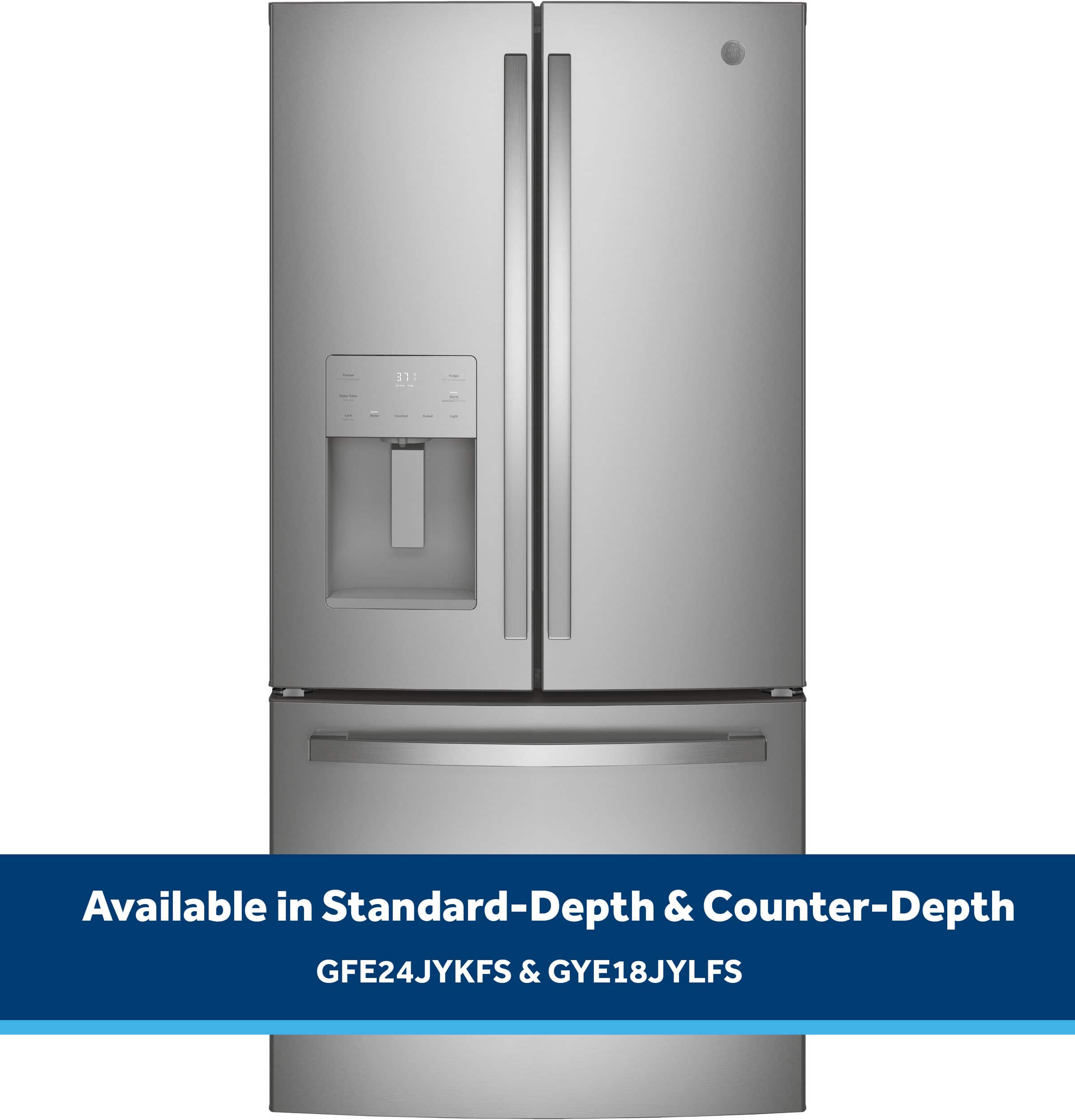 GE GFE26JYMFS 25.6 Cu. Ft French Door ENERGY STAR Stainless Steel - Image 13