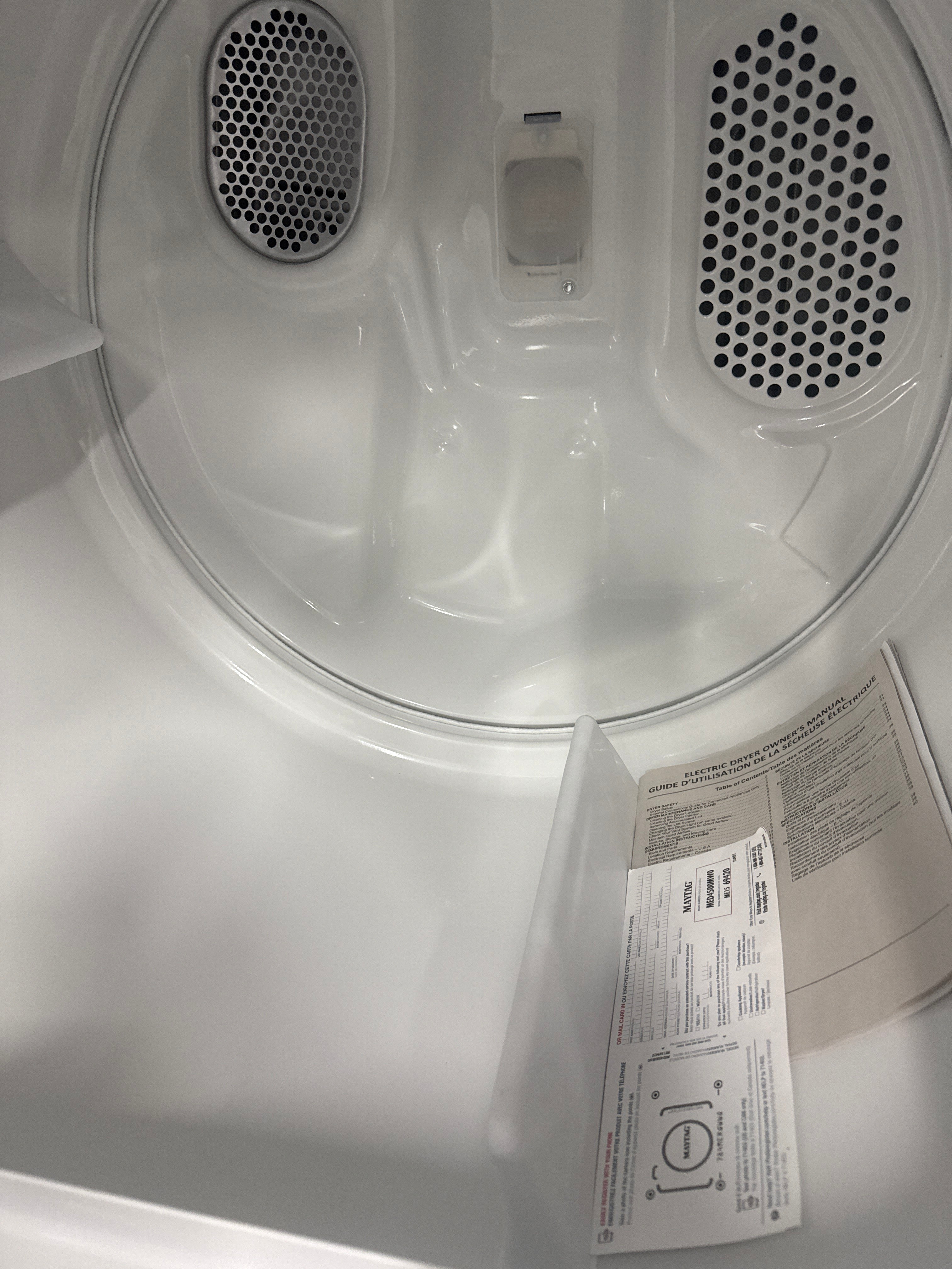 Maytag MED4500MW 7.0 Cu. Ft Electric Dryer ENERGY STAR White