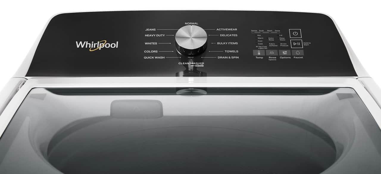 Whirlpool WTW5020SW 4.6 Cu. Ft Washer Top Load Builtin ENERGY STAR White - Image 8