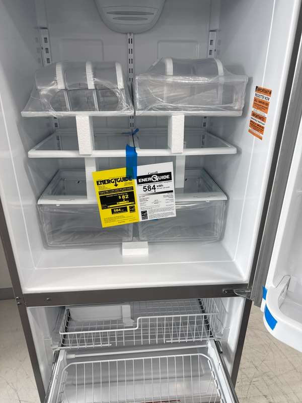 Whirlpool WRB322DMBM 22 cu. Ft 33" Bottom-Freezer Refrigerator, ENERGY STAR - Assessment Photo 10