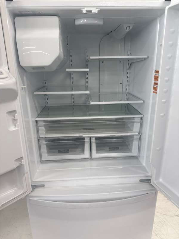 Whirlpool WRFF3436RW 25 Cu. Ft. 36" French Door Refrigerator, White - Assessment Photo 10