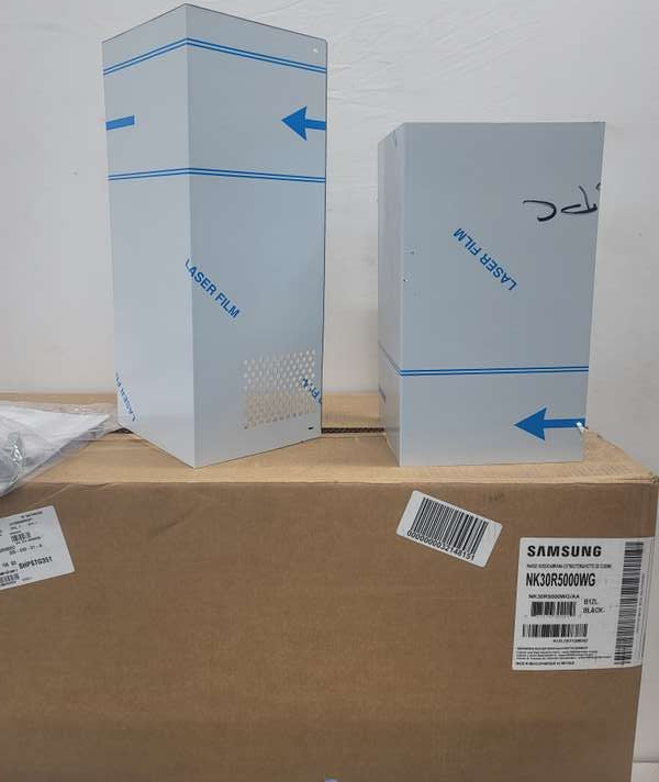 Samsung NK30R5000WG 30 inch Range Black stainless steel - Assessment Photo 10
