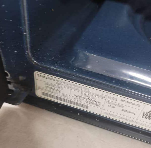 Samsung ME19R7041FS OTR MICROWAVE Stainless USED! - Assessment Photo 10
