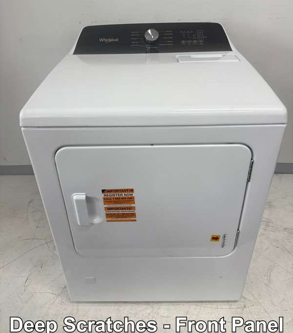 Whirlpool WGD5050LW 7.0 Cu. Ft Dryer Steam ENERGY STAR White - Assessment Photo 10