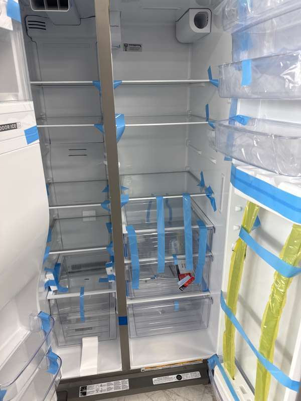 Whirlpool WRSF5536RZ 28 Cu. Ft 36" Side-by-Side Refrigerator, ENERGY STAR - Assessment Photo 11