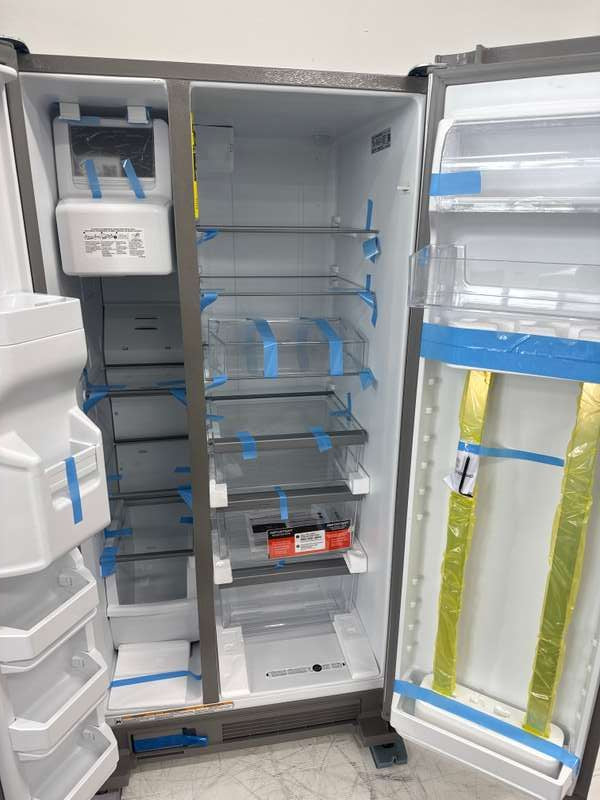 Whirlpool WRS321SDHZ 21.4 Cu. Ft 33" Side-by-Side Refrigerator, Stainless Steel - Assessment Photo 11