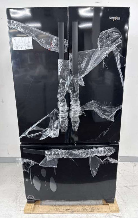 Whirlpool WRFC2036RB 20 Cu. Ft 36" French Door Refrigerator ENERGY STAR Black - Assessment Photo 11