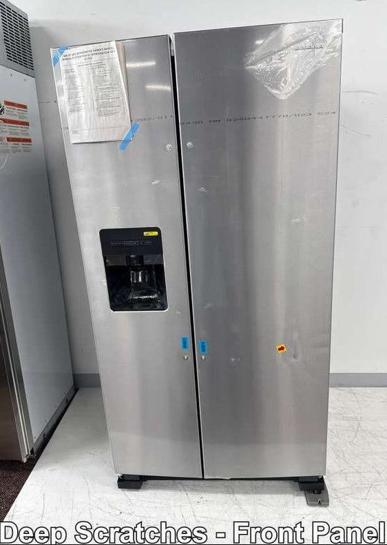 Amana ASI2575GRS 24.5 Cu. Ft 36" Side-by-Side Refrigerator, Stainless Steel - Assessment Photo 11