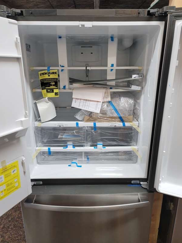 GE GFE26JYMFS 25.6 Cu. Ft French Door ENERGY STAR Stainless Steel - Assessment Photo 11
