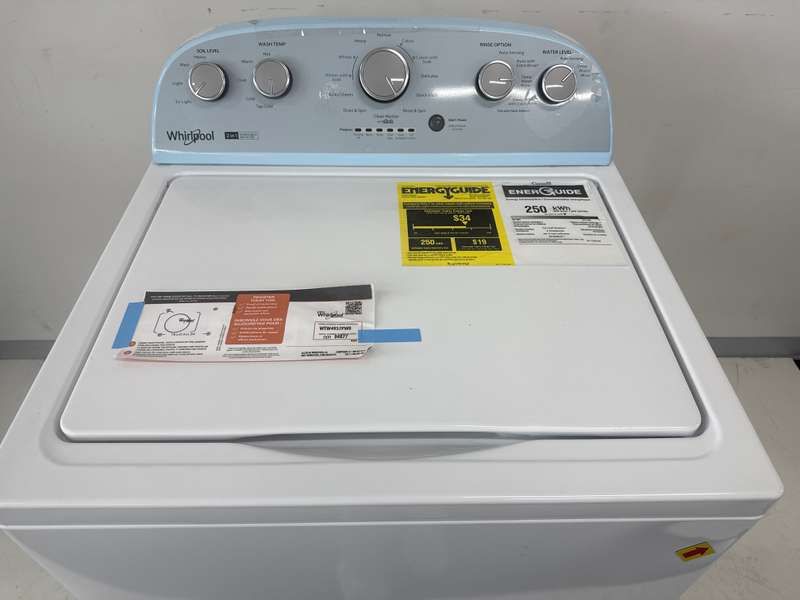Whirlpool WTW4957PW 3.8 Cu. Ft Washer Top Load ENERGY STAR White - Assessment Photo 11