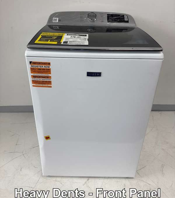 Maytag MVW7232HW 5.3 Cu. Ft Washer Top Load Smart ENERGY STAR White - Assessment Photo 11