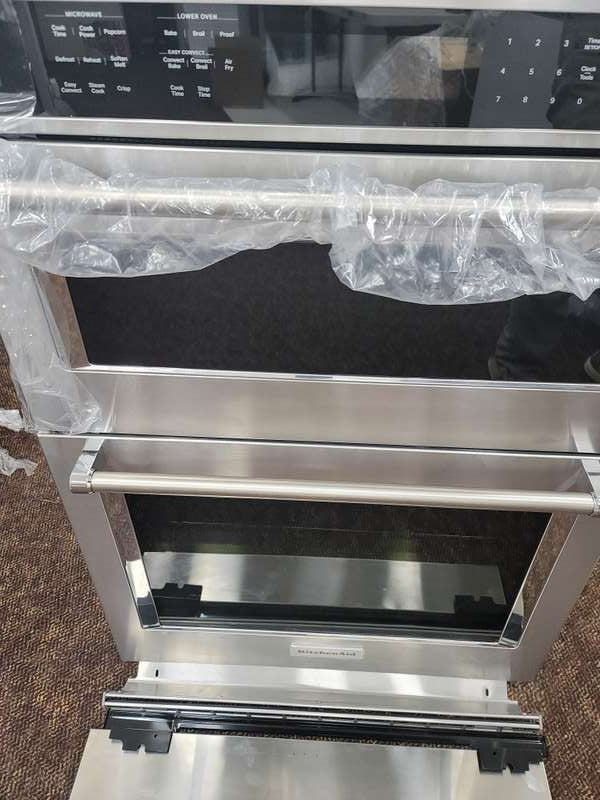 KitchenAid KOEC530PSS 30" Microwave Built-In Convection Stainless Steel - Assessment Photo 12