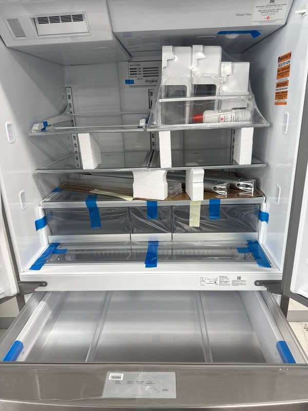 Whirlpool WRMF7736PZ 26 cu. ft 36" French Door Refrigerator, ENERGY STAR - Assessment Photo 13